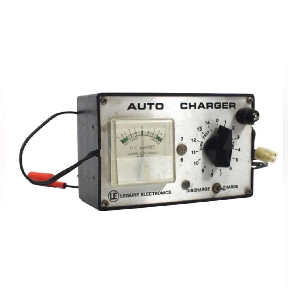 Vintage Leisure Electronics Auto Charger R/C Battery Charger